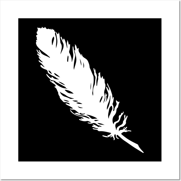 Feather Wall Art by ShirtyLife